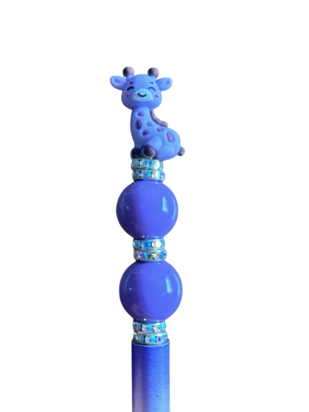 Lavender Giraffe Pen Handmade By AB INKS HANDMADE EXPRESSIONS - Picture 4 of 4